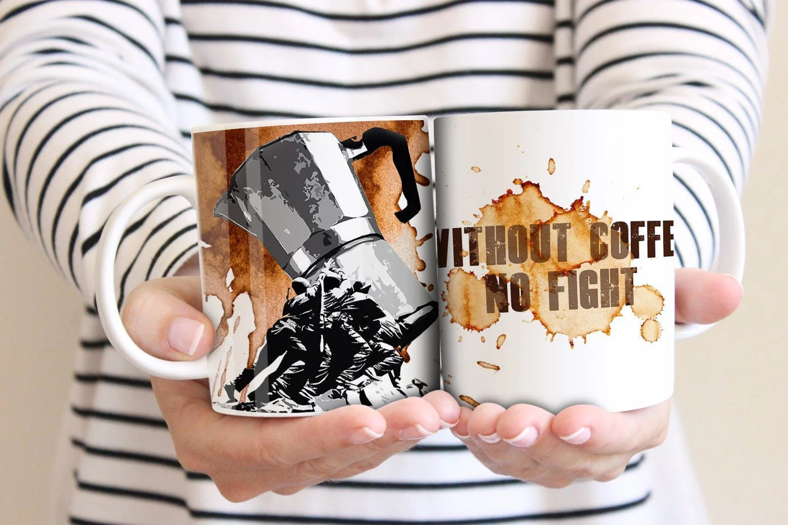 Φωτογραφία προϊόντος: HOPER Κούπα COFFEE 1Κούπα κεραμική 330ml λευκη με συσκευασία δώρου " (COFFEE 01)