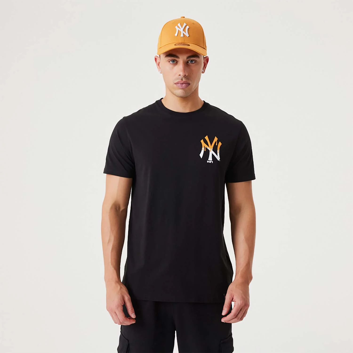 Φωτογραφία προϊόντος: NEW ERA New York Yankees MLB Drip Logo T-Shirt Μαύρο