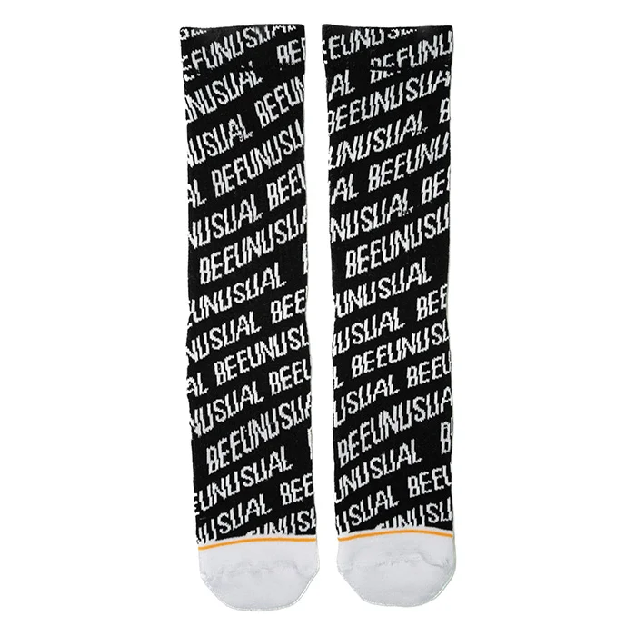 Φωτογραφία προϊόντος: Bee Unusual Unisex Authentic Logo Socks Μαύρο/Λευκό