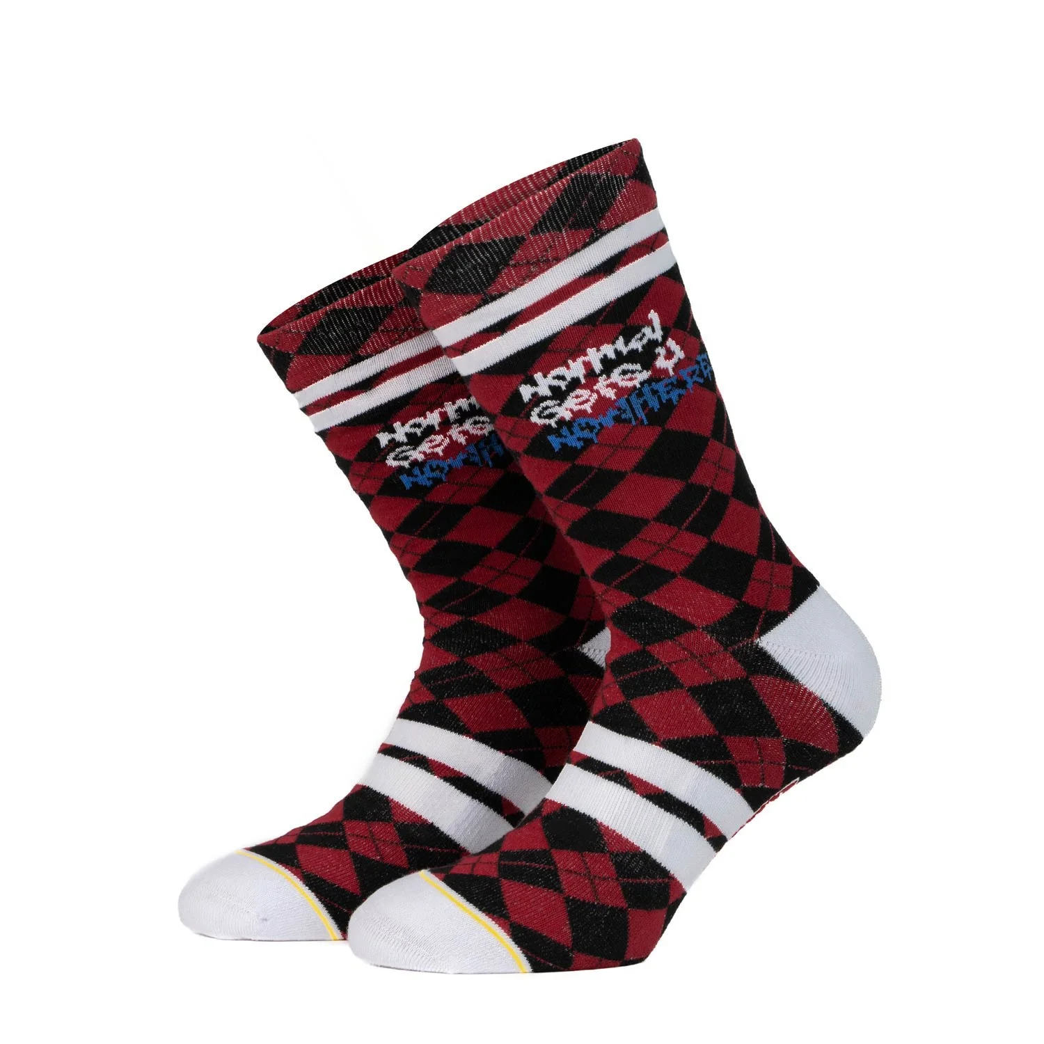 Φωτογραφία προϊόντος: Bee Unusual “Normal Gets You Nowhere” plaid socks
