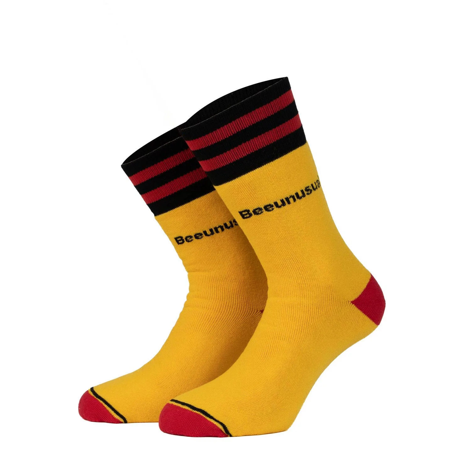 Φωτογραφία προϊόντος: Bee Unusual “Cushion” Solid Crew yellow socks