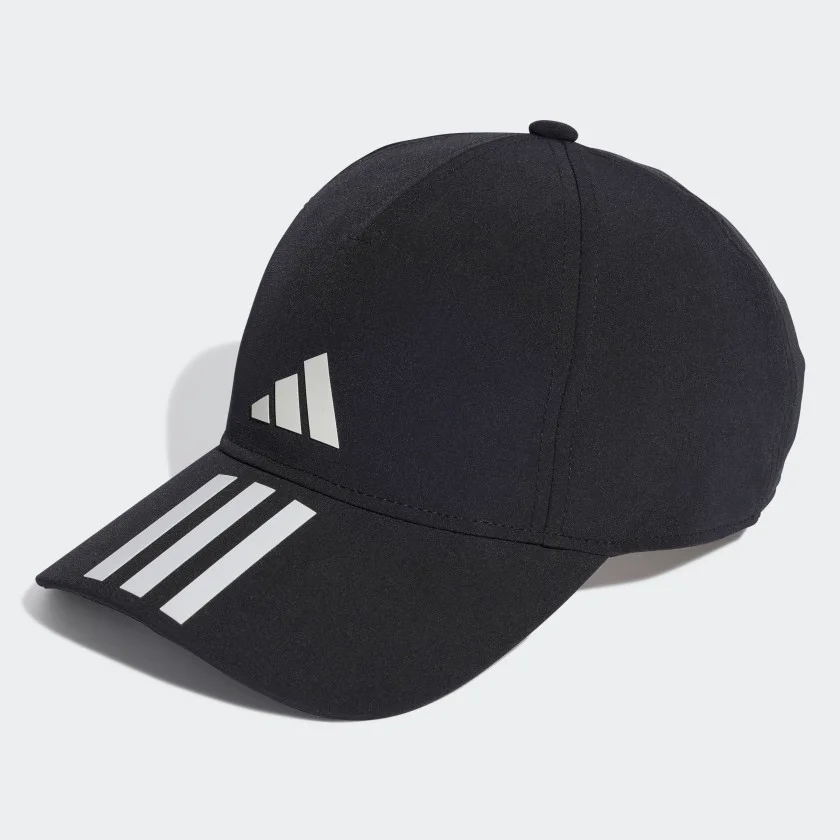 Φωτογραφία προϊόντος: Adidas 3-Stripes Aeroready Running Training Baseball Cap Μαύρο