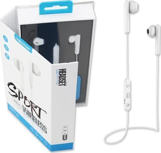 Φωτογραφία προϊόντος: Newtop AB15 Earbud Bluetooth Handsfree Ακουστικά Λευκά