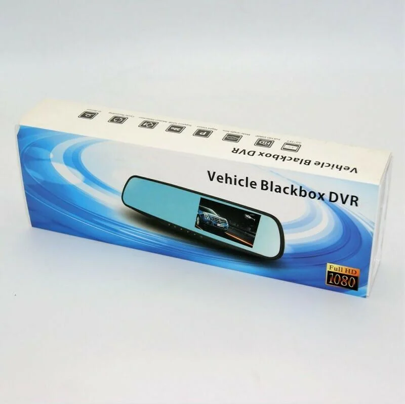 Φωτογραφία προϊόντος: OEM Καθρέπτης με Κάμερα DVR Αυτοκινήτου με Οθόνη 4" με Κλιπ