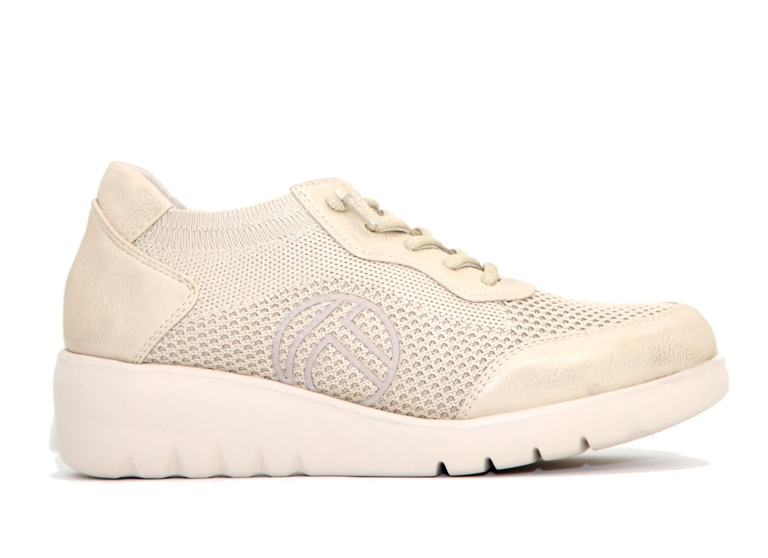 Φωτογραφία προϊόντος: Treintas Shoes Γυναικεία Sneakers Treintas L-4569 Ανατομικά σε Μπεζ χρώμα
