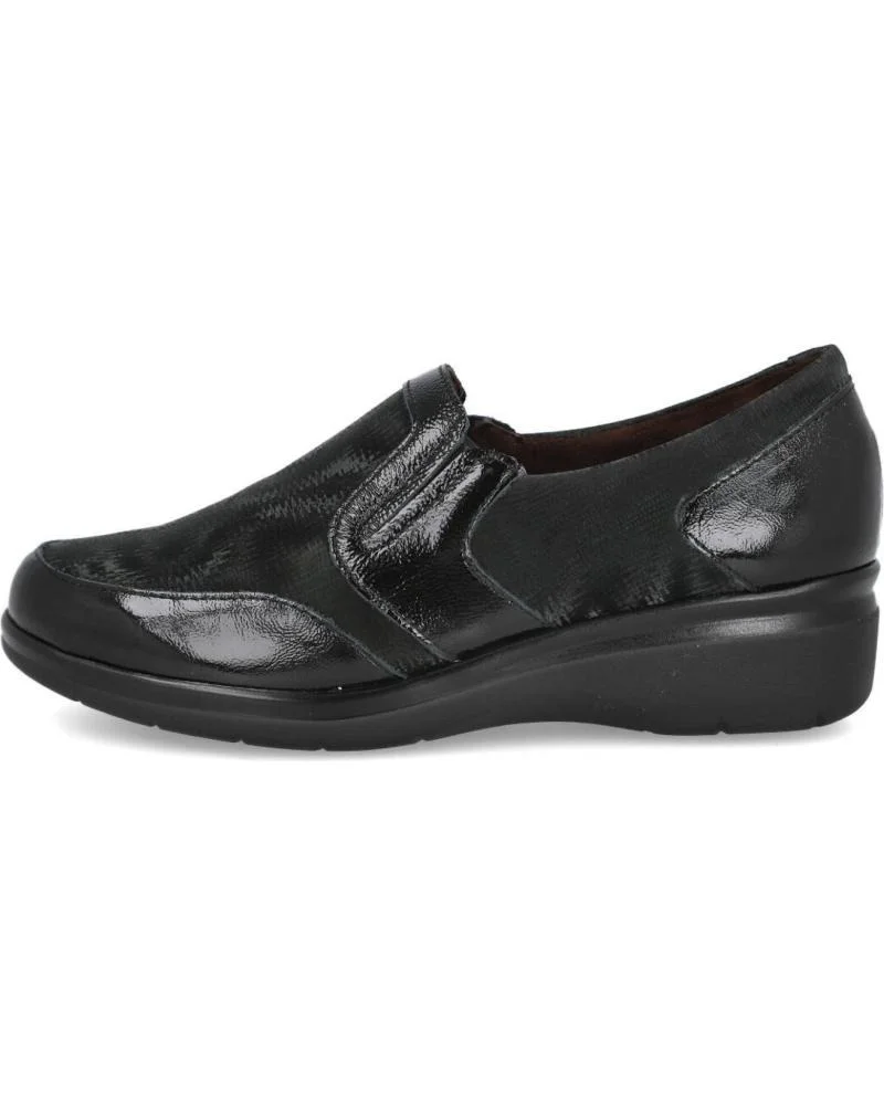 Φωτογραφία προϊόντος: Pitillos 10720 Δερμάτινα Slip On σε Μαύρο χρώμα Ανατομικά