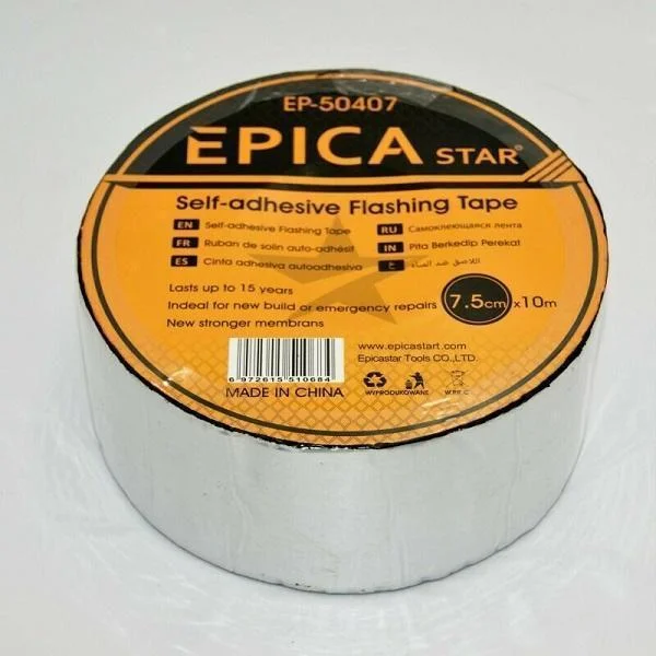Φωτογραφία προϊόντος: Epica Star Ασφαλτόπανο Αλουμινίου 7.5cmx10m EP-50407