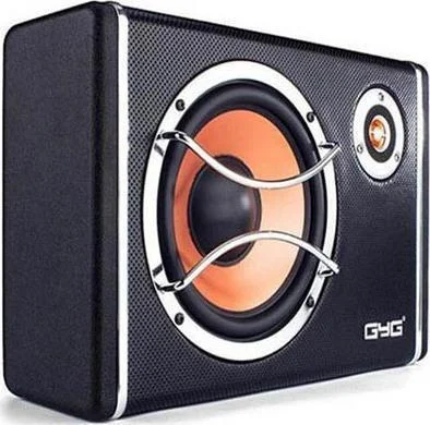 Φωτογραφία προϊόντος: OEM Tiaoping Subwoofer 5.5" Αυτοενισχυόμενο Subwoofer Αυτοκινήτου 8" 80W RMS με Κούτα