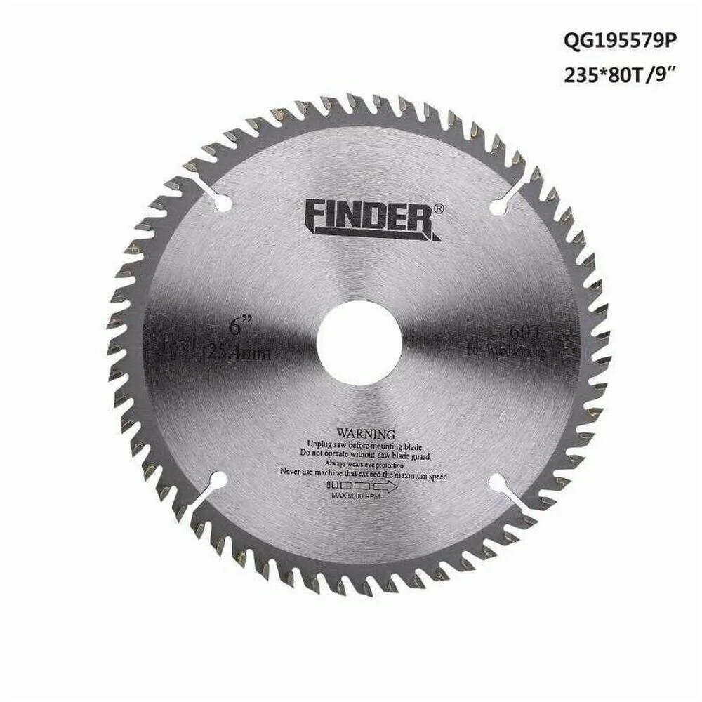 Φωτογραφία προϊόντος: OEM Finder Πριονόδισκος 80T T.C.T Saw Blade 195579 235mm