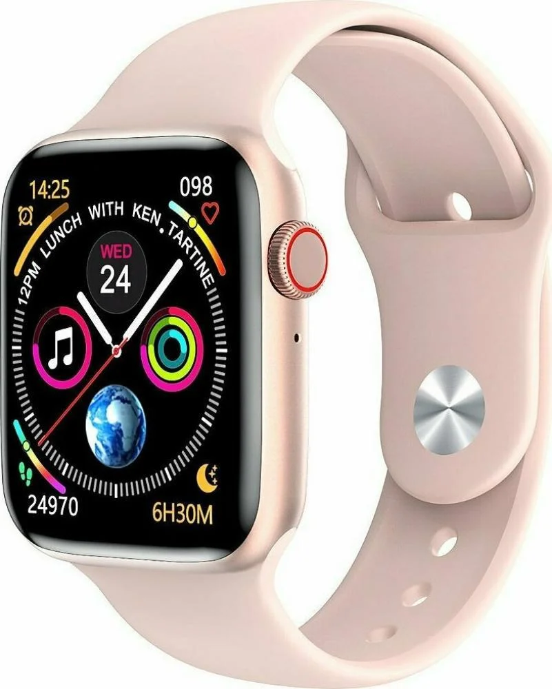 Φωτογραφία προϊόντος: OEM WearFit HW22 Pro Max 45mm Smartwatch με Παλμογράφο (Pink Sand)
