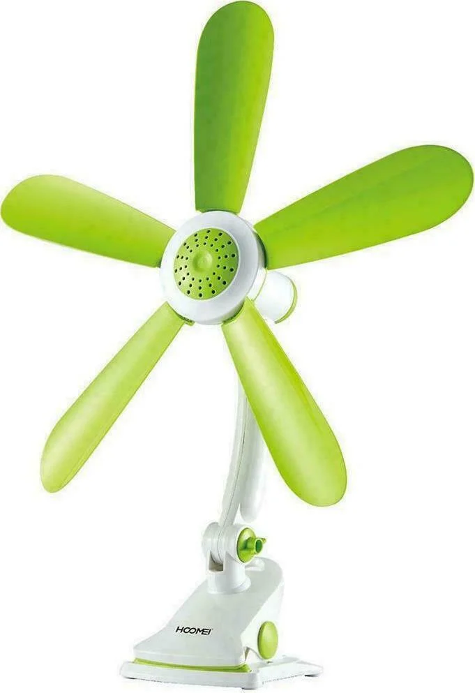 Φωτογραφία προϊόντος: Hoomei Mini Desktop Clip Fan HM-8125G Πράσινο