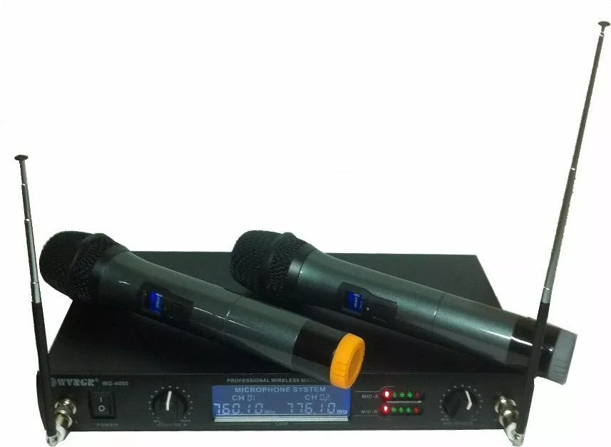 Φωτογραφία προϊόντος: OEM WVNGR Σύστημα Karaoke με Ασύρματα Μικρόφωνα σε Μαύρο Χρώμα