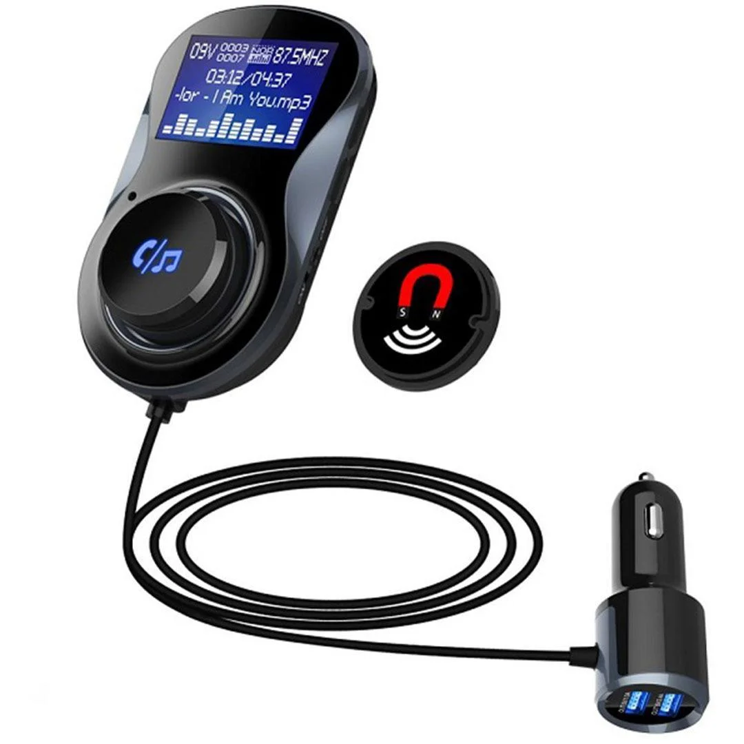 Φωτογραφία προϊόντος: OEM FM Transmitter Αυτοκινήτου BC30AQ με USB / Bluetooth