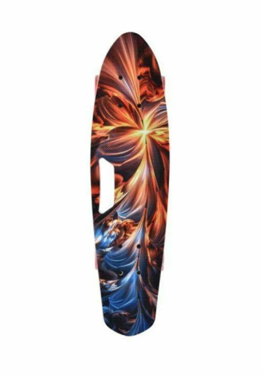 Φωτογραφία προϊόντος: OEM YB-109-2 Skateboard orange with Led Wheels 65*17*10CM