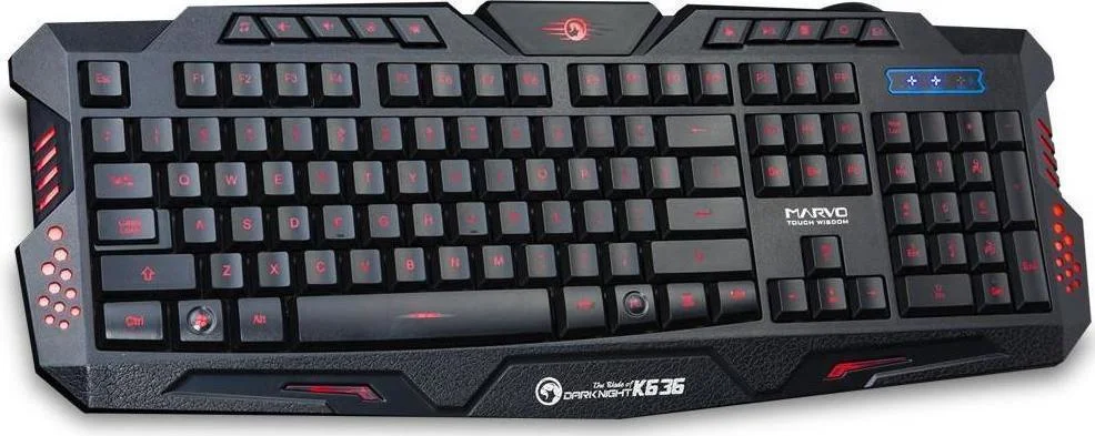 Φωτογραφία προϊόντος: OEM Marvo Gaming Πληκτρολόγιο με φωτιζόμενα πλήκτρα KG636