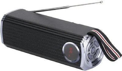 Φωτογραφία προϊόντος: OEM LP-V27 Ηχείο Bluetooth 8W με Ραδιόφωνο και Διάρκεια Μπαταρίας έως 3 ώρες Μαύρο