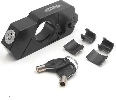 Φωτογραφία προϊόντος: OEM Garris Brake Αντικλεπτική Κλειδαριά Μανέτας Φρένου Μοτοσυκλέτας Μαύρο Χρώμα