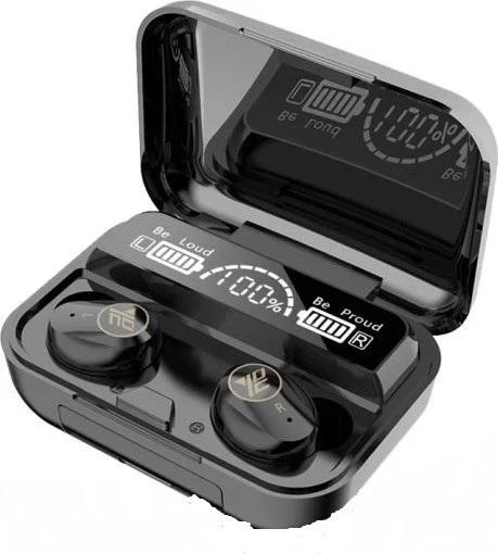 Φωτογραφία προϊόντος: OEM M18 In-ear Bluetooth Handsfree Ακουστικά με Θήκη Φόρτισης Μαύρα