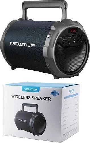Φωτογραφία προϊόντος: Newtop SP09 Ηχείο Bluetooth 18W με Ραδιόφωνο Μαύρο