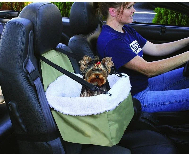 Φωτογραφία προϊόντος: OEM Factory Pet Booster Seat Κάθισμα Αυτοκινήτου για Σκύλο 33x26x20cm