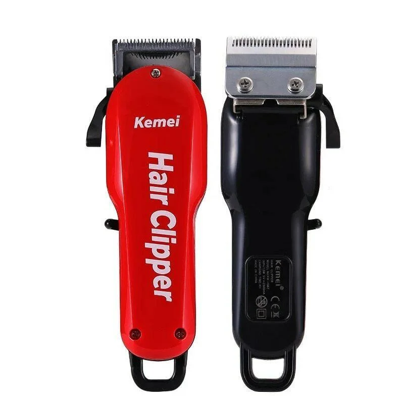 Φωτογραφία προϊόντος: Kemei KM-706Z Επαγγελματική Επαναφορτιζόμενη Κουρευτική Μηχανή Κόκκινη