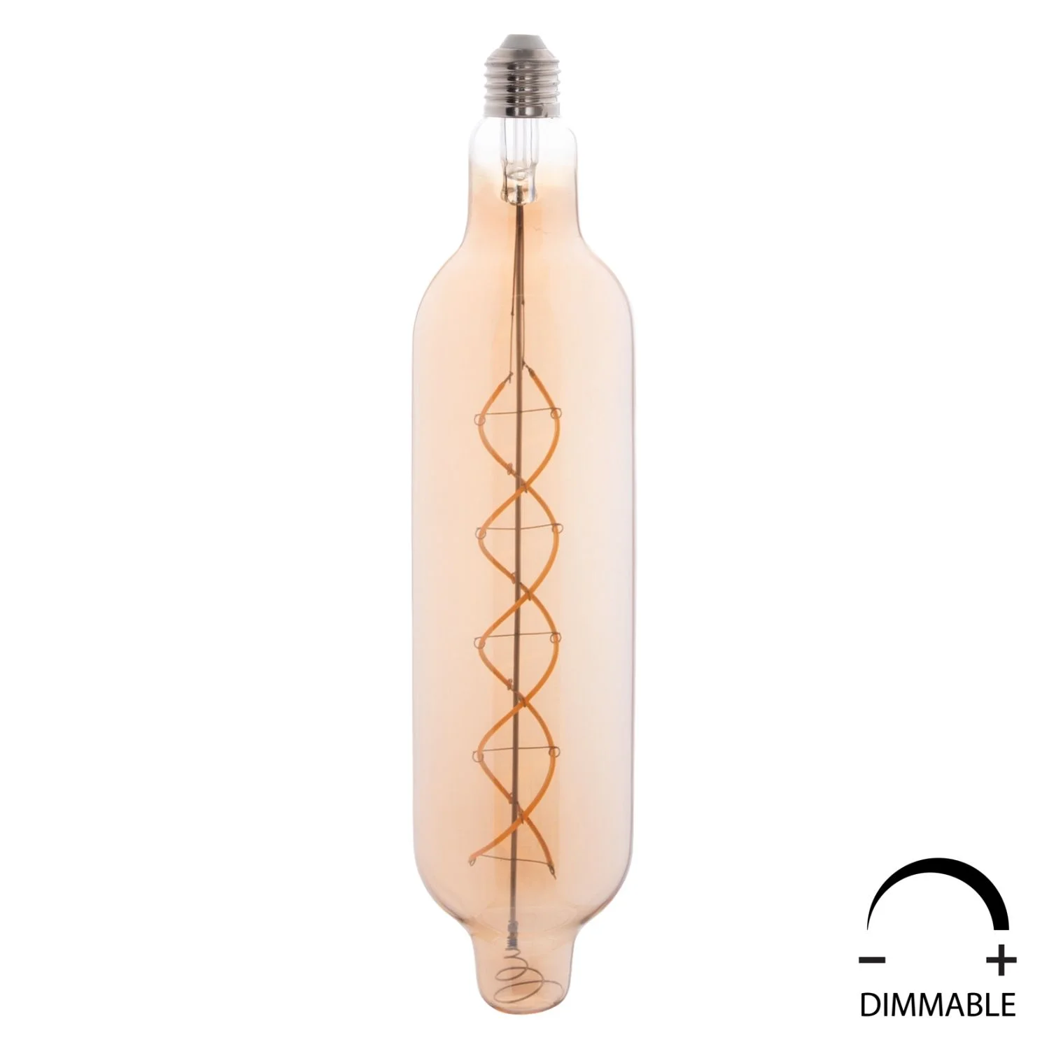 Φωτογραφία προϊόντος: FreeBox ΛΑΜΠΤΗΡΑΣ JHD-NW7775 LED FILAMENT 8W E27 3000K GOLD COLOR DIMMABLE FB94055.02
