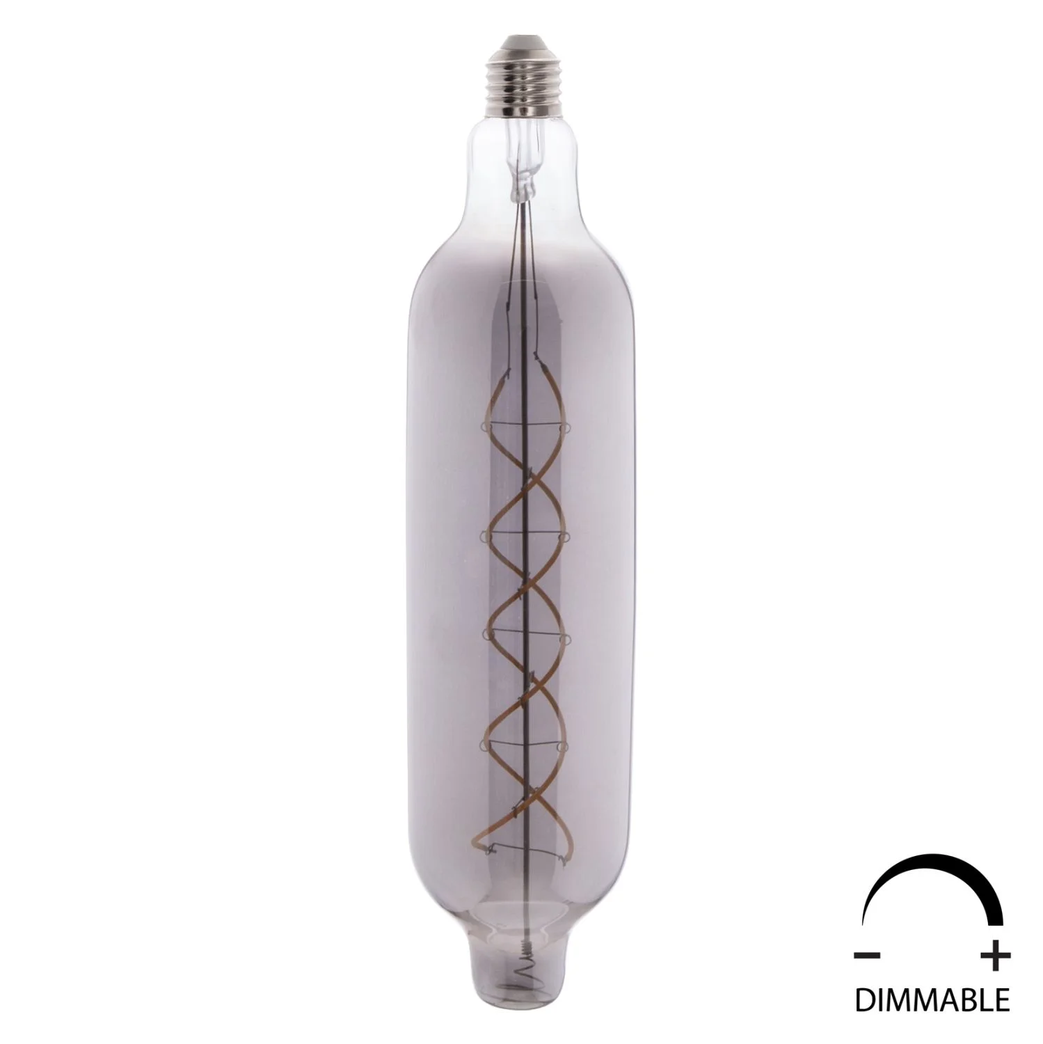 Φωτογραφία προϊόντος: FreeBox ΛΑΜΠΤΗΡΑΣ JHD-NW7775 LED FILAMENT 8W E27 3000K SMOKE COLOR DIMMABLE FB94055.03