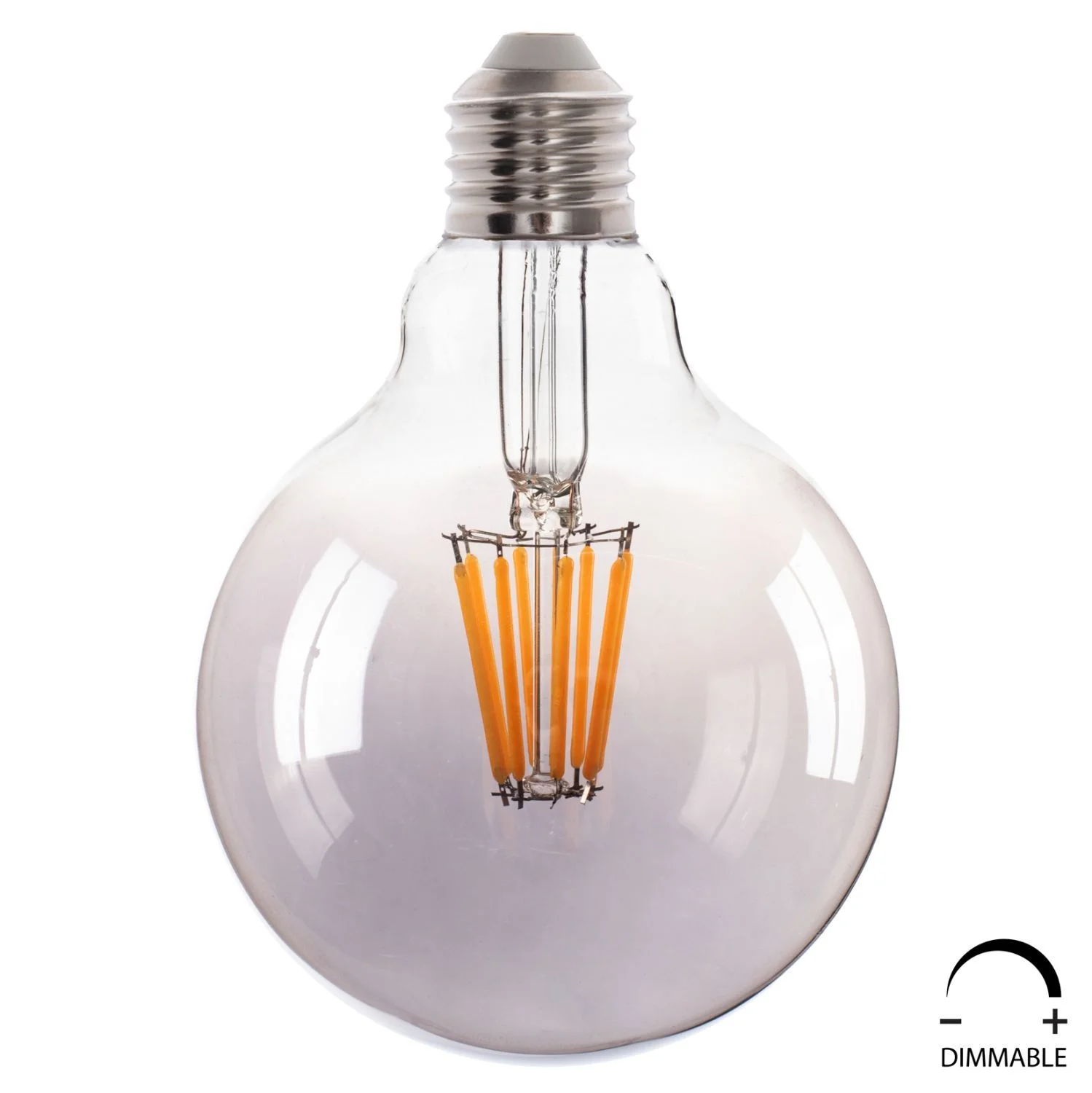 Φωτογραφία προϊόντος: FreeBox ΛΑΜΠΤΗΡΑΣ GLOBO LED FILAMENT 8W E27 3000K ΦΙΜΕ DIMMABLE FB94050.03
