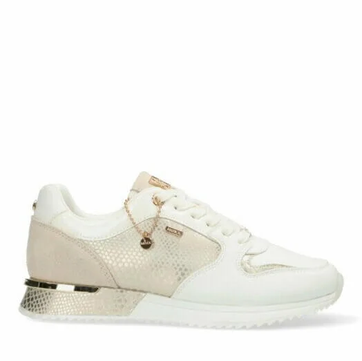 Φωτογραφία προϊόντος: MEXX Γυναικείο Sneaker MXK031007W 3037 Fleur ΛΕΥΚΟ ΧΡΥΣΟ