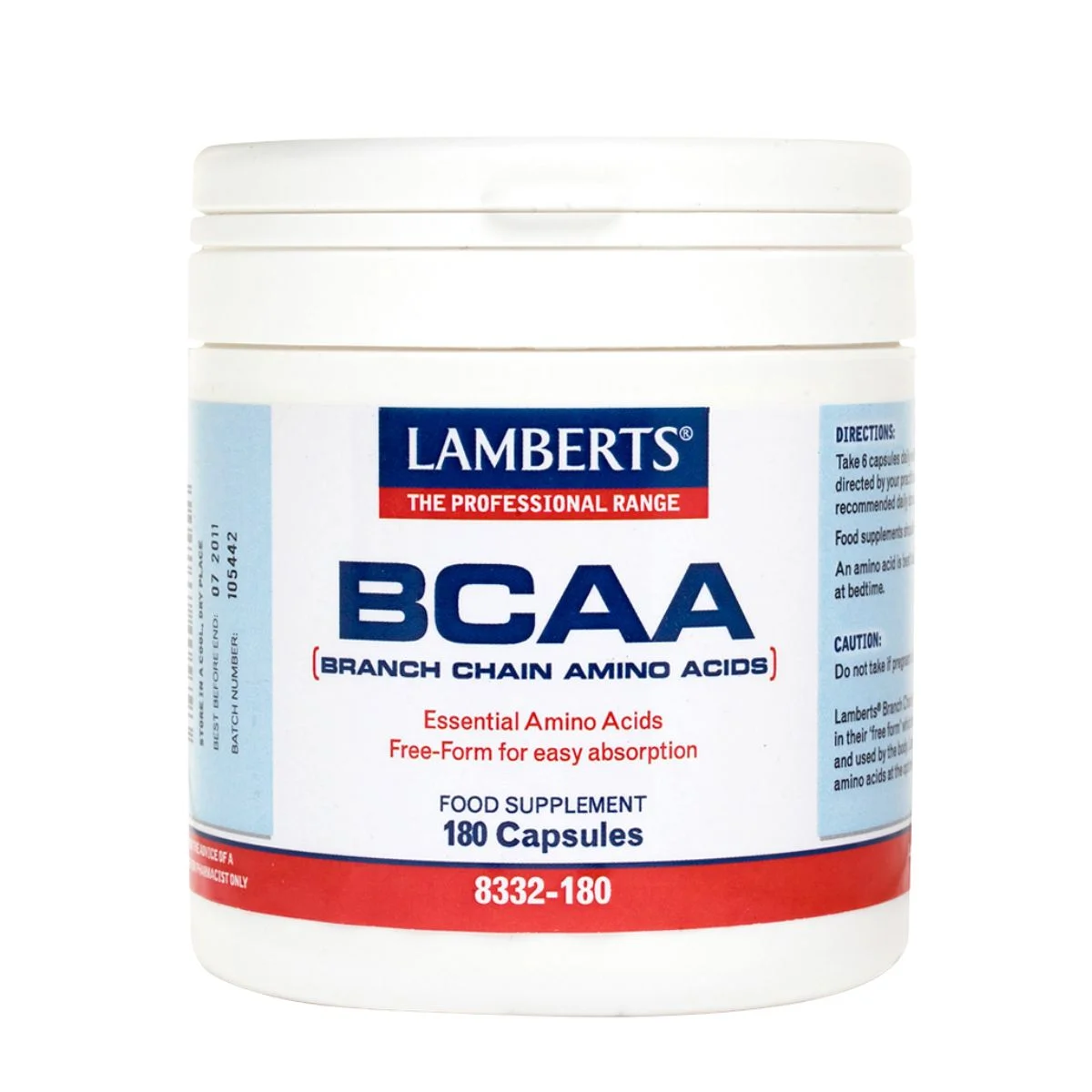 Φωτογραφία προϊόντος: Lamberts,Lamberts Αμινοξέα Lamberts BCAA 180caps