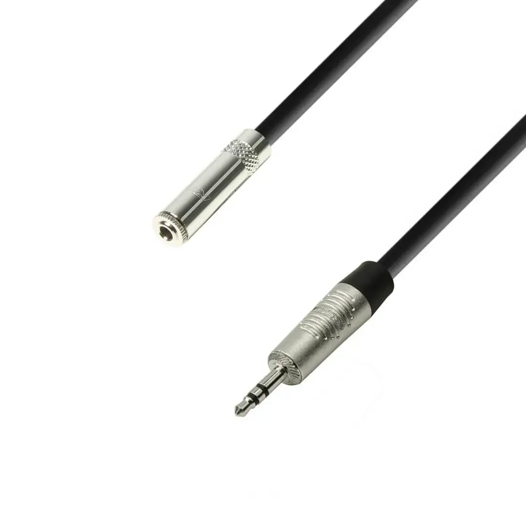 Φωτογραφία προϊόντος: Adam Hall K4BYW0300 4Star Series Καλώδιο Επέκτασης 1/8 Stereo Jack 3m Μαύρο