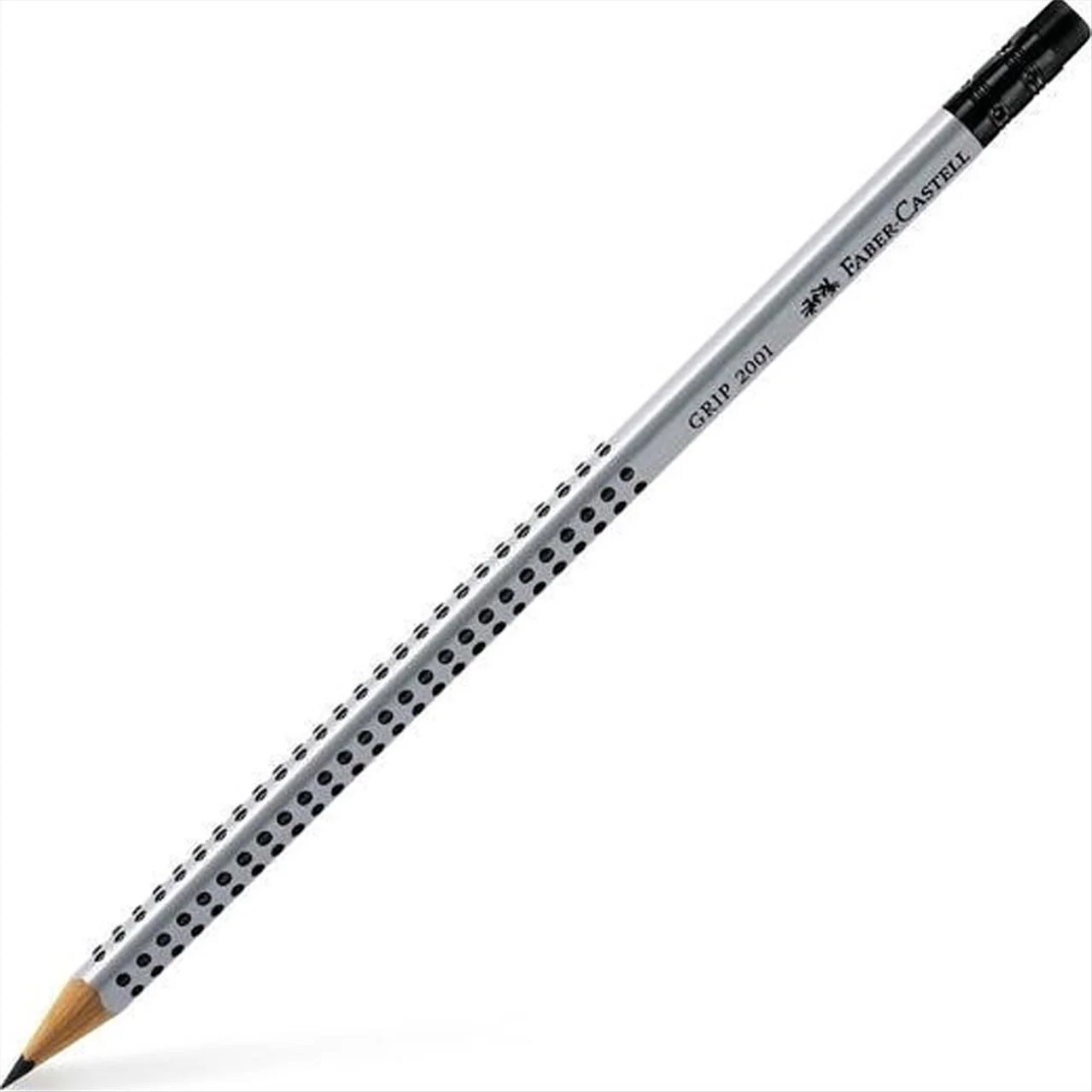 Φωτογραφία προϊόντος: Faber Castell Μολύβι Grip 2001 Με Γόμα Γκρι HΒ 117200 - 12306184