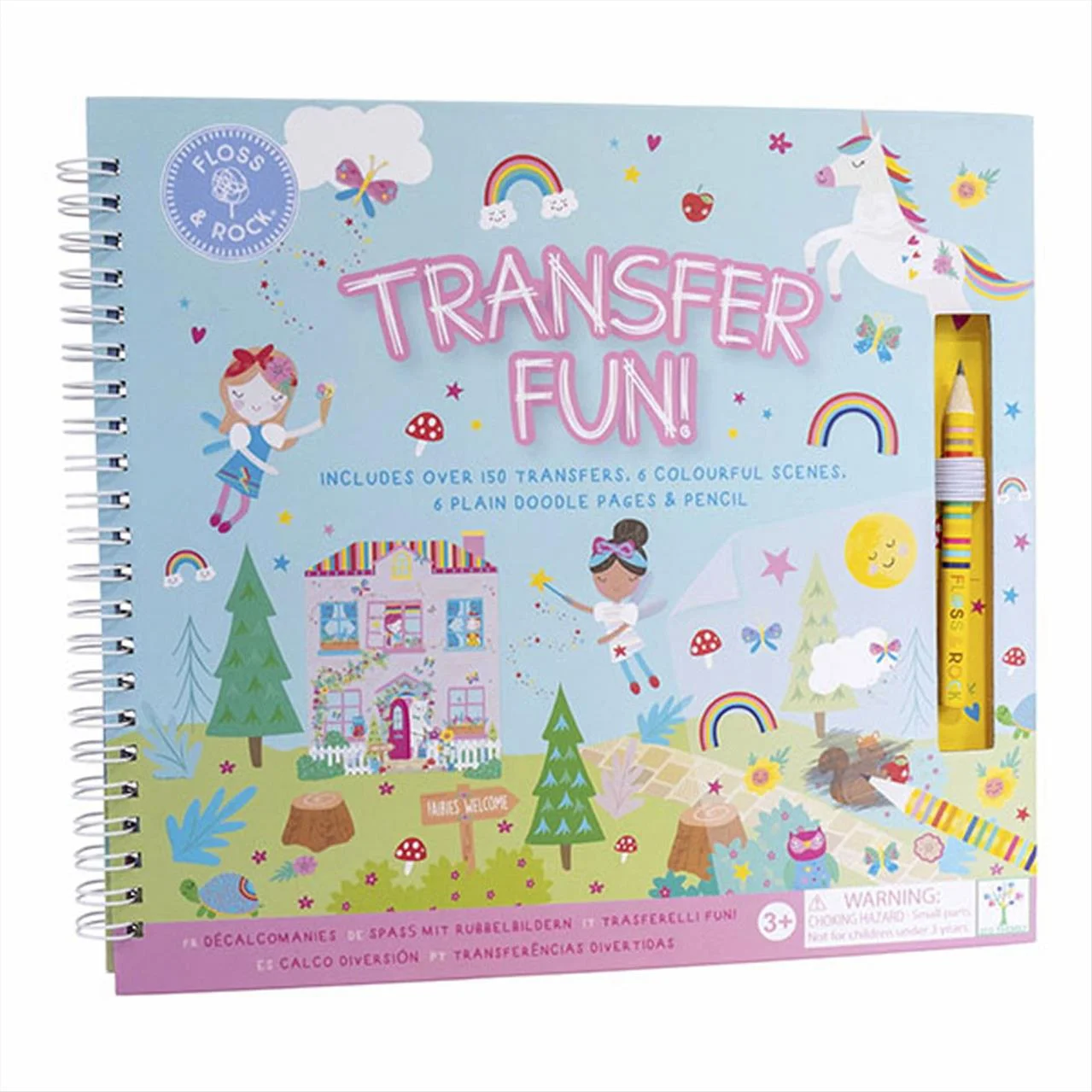 Φωτογραφία προϊόντος: Floss And Rock Transfer Fun - Rainbow Fairy - 47P5979