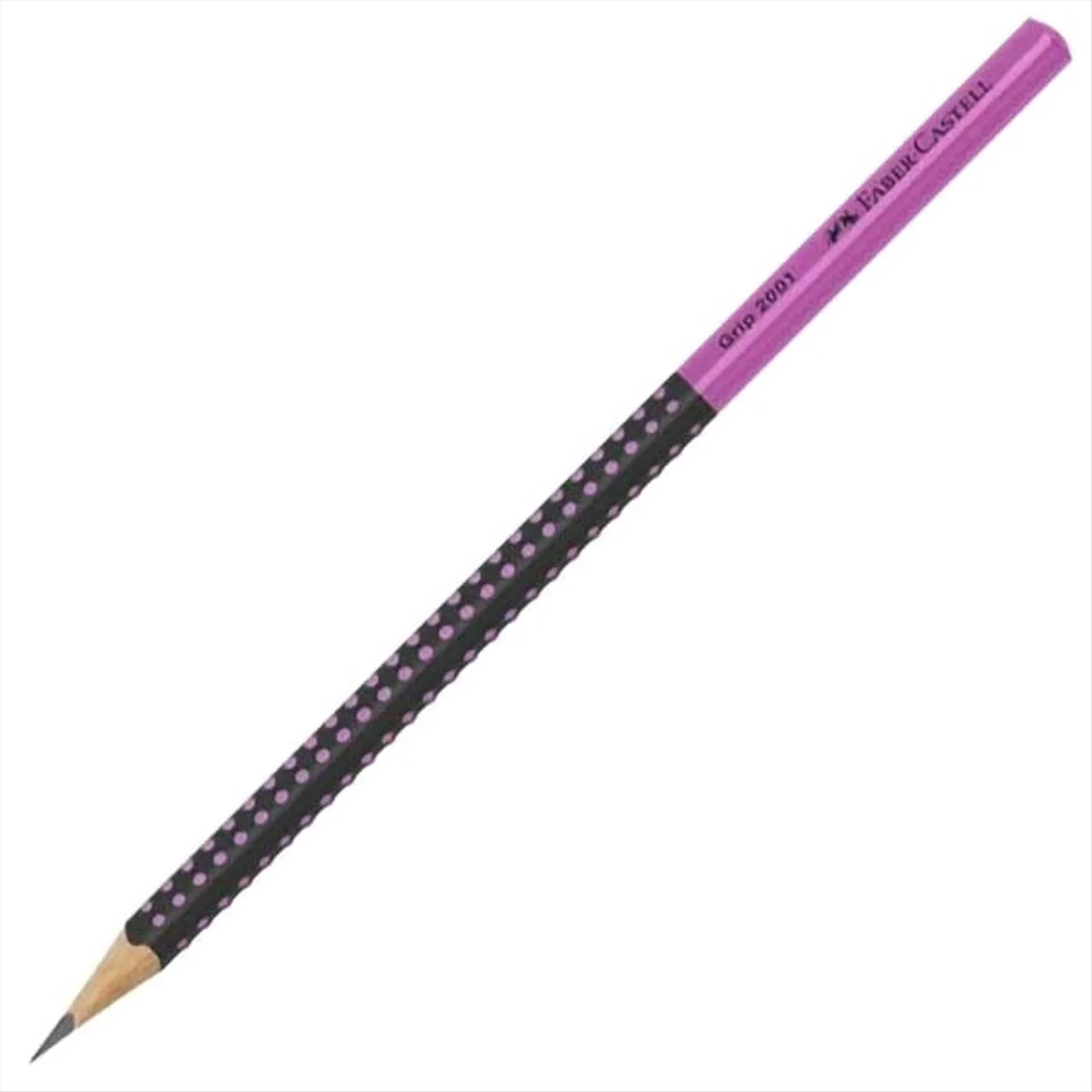 Φωτογραφία προϊόντος: Faber Castell Μολύβι GRIP Δίχρωμο Μαύρο/Ροζ - 517011