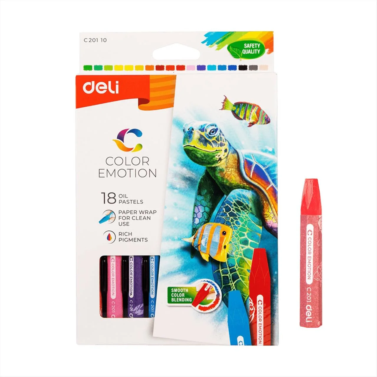 Φωτογραφία προϊόντος: Deli Λαδοπαστέλ Color Emotion 18Χρώματα EC20110 - 231.941893