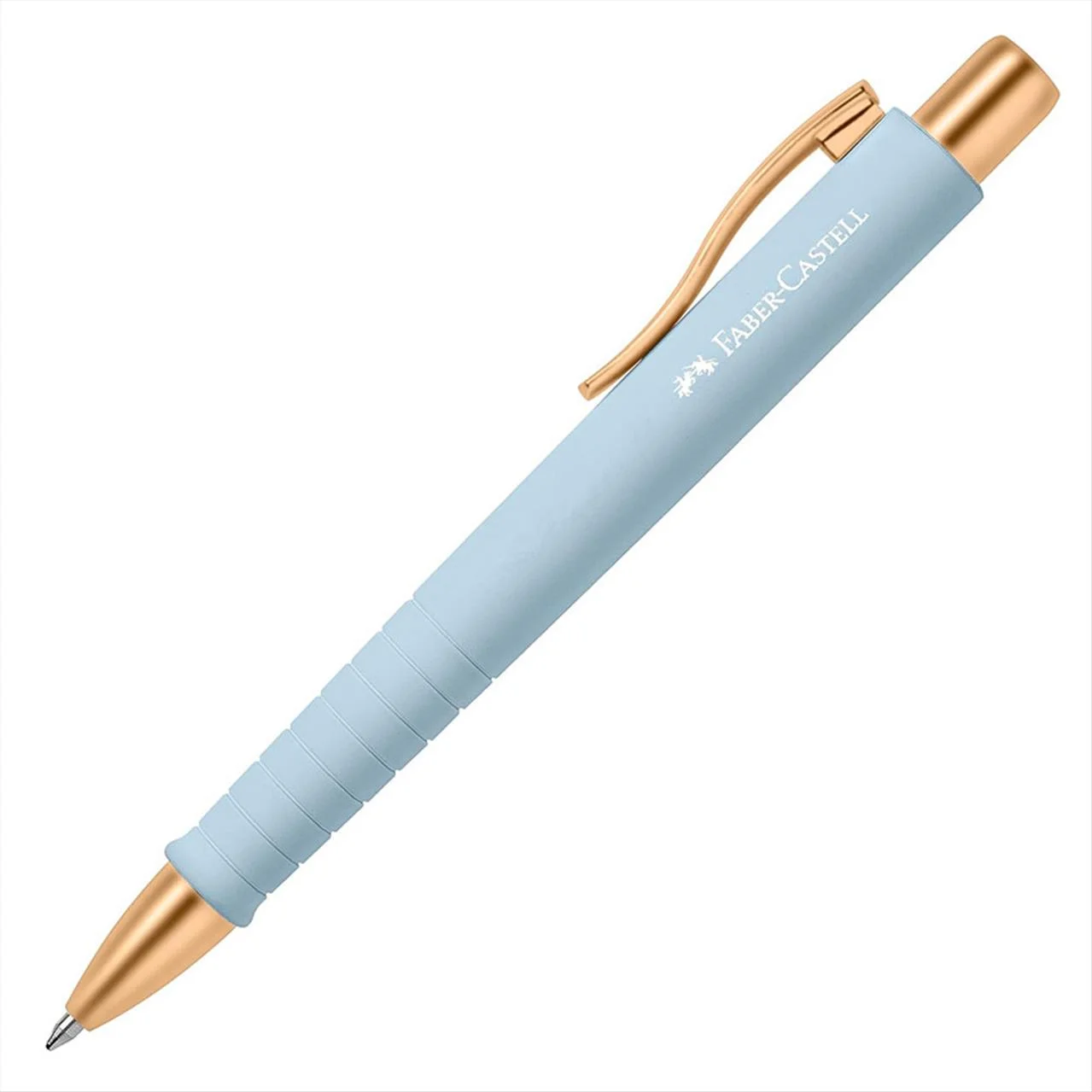 Φωτογραφία προϊόντος: Faber Castell Στυλό Poly Ball Urban XB Sky Blue Gold - 241186