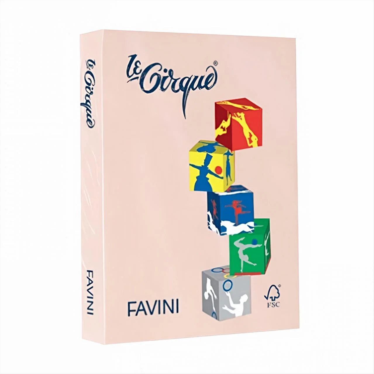 Φωτογραφία προϊόντος: Favini Le Cirque Χρωματιστό Χαρτί A4 160gr 250Φ Σομόν - 160-103