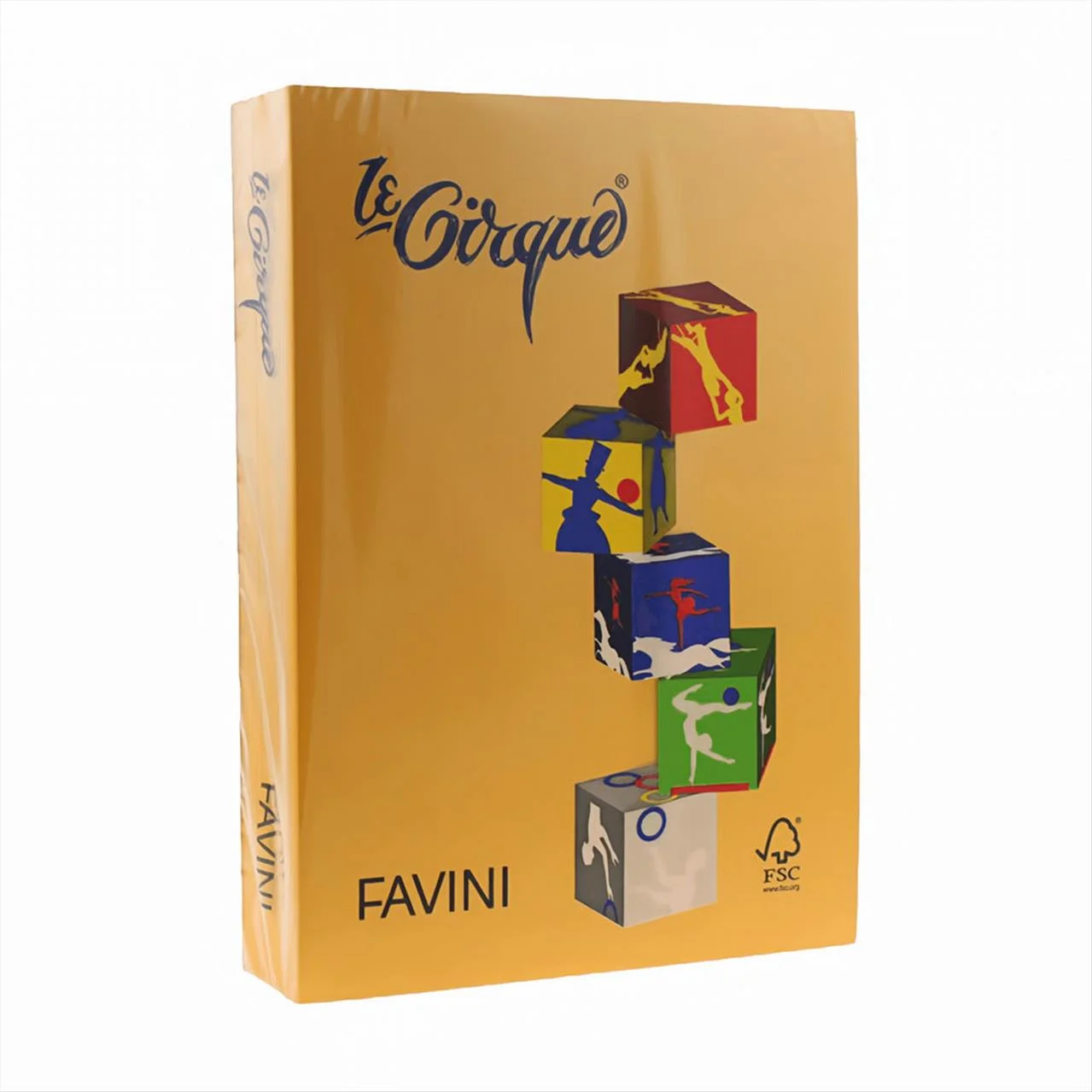 Φωτογραφία προϊόντος: Favini Le Cirque Χρωματιστό Χαρτί A4 160gr 250Φ Πορτοκαλί Ανοιχτό - 841-16201