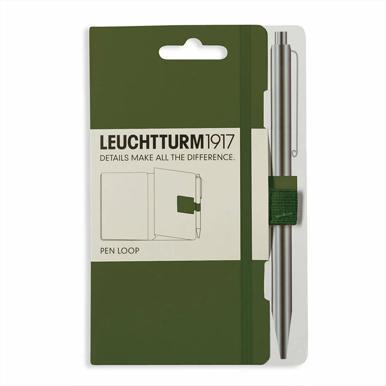 Φωτογραφία προϊόντος: OEM Leuchtturm Pen Loop Green - 4007.5095.03GR