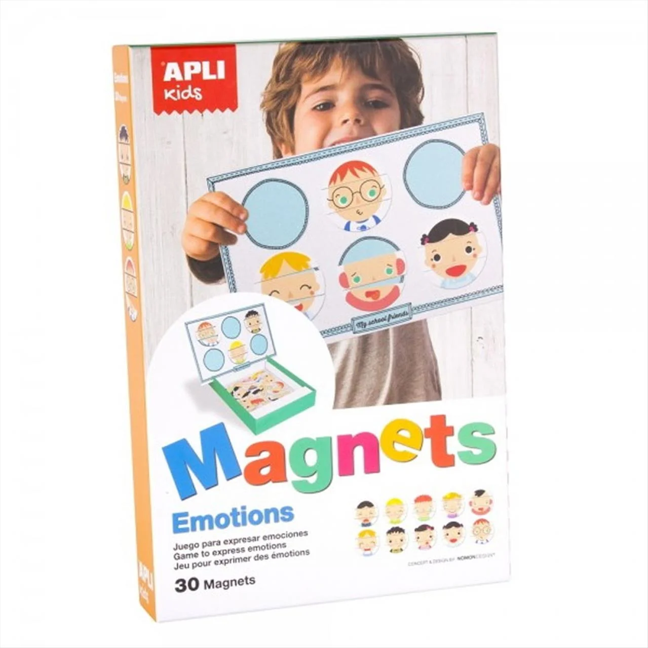 Φωτογραφία προϊόντος: APLI Kids Μαγνητικό Puzzle Πορτρέτα 28x18 30pcs. - 14561