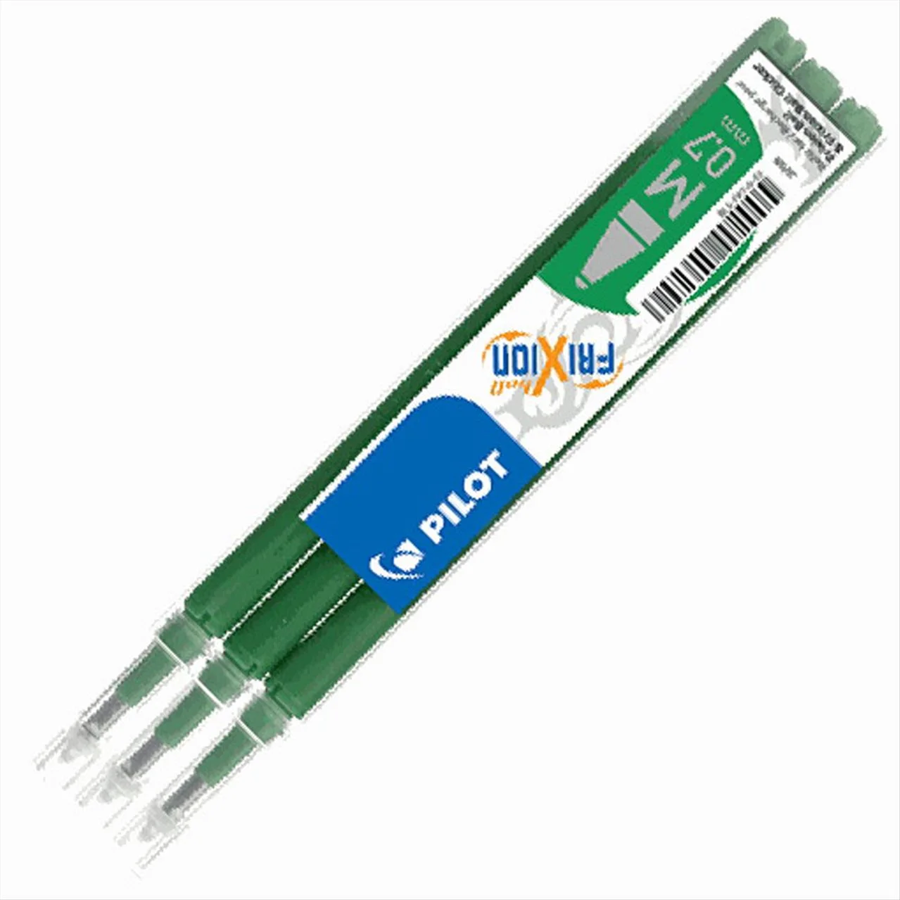 Φωτογραφία προϊόντος: Pilot Ανταλλακτικό Frixion Βall Gel 0.7mm 3τμχ Πράσινο - BLS-FR7-S3-G