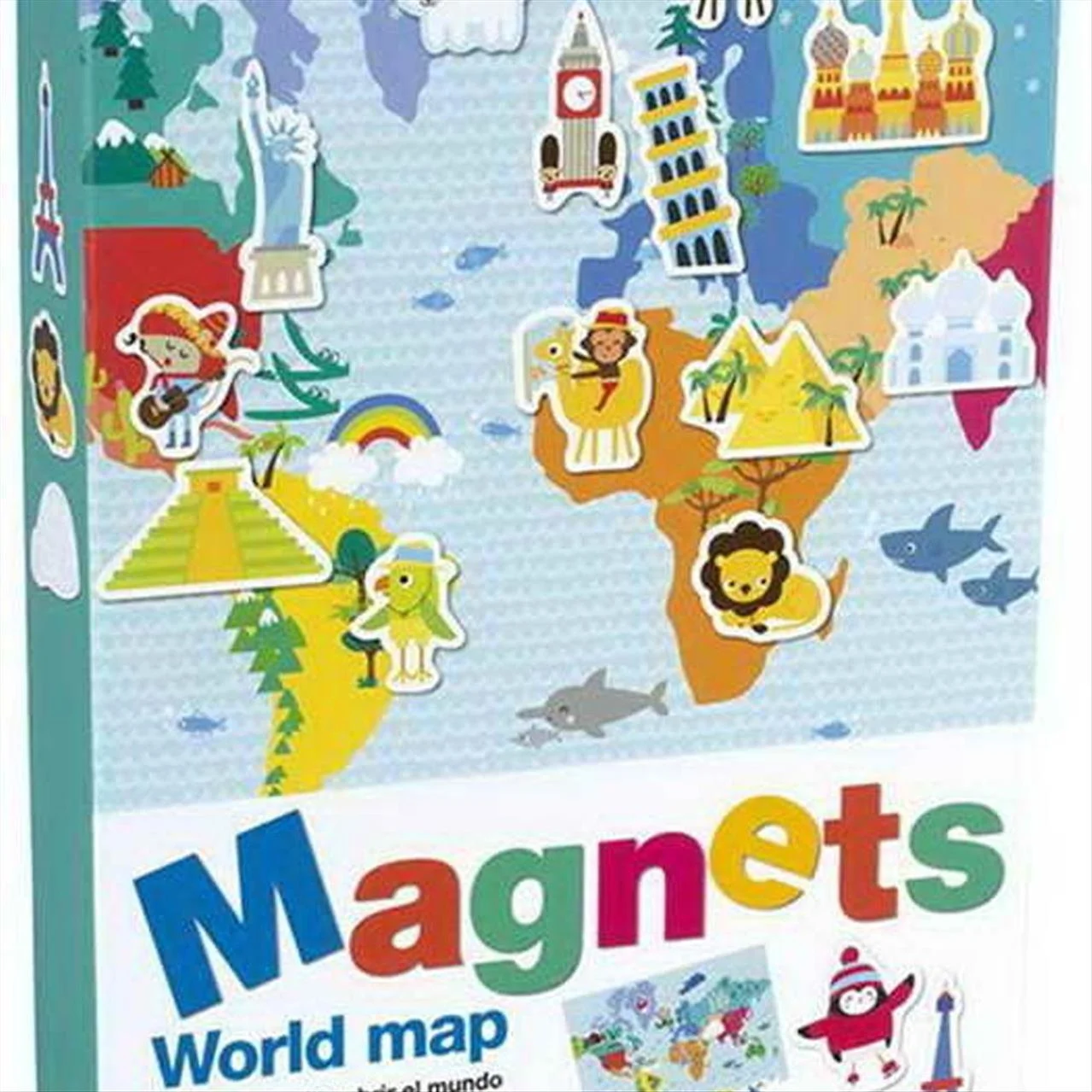 Φωτογραφία προϊόντος: APLI Kids Μαγνητικό Puzzle Παγκόσμιος Χάρτης 36x28 40pcs. - 16494
