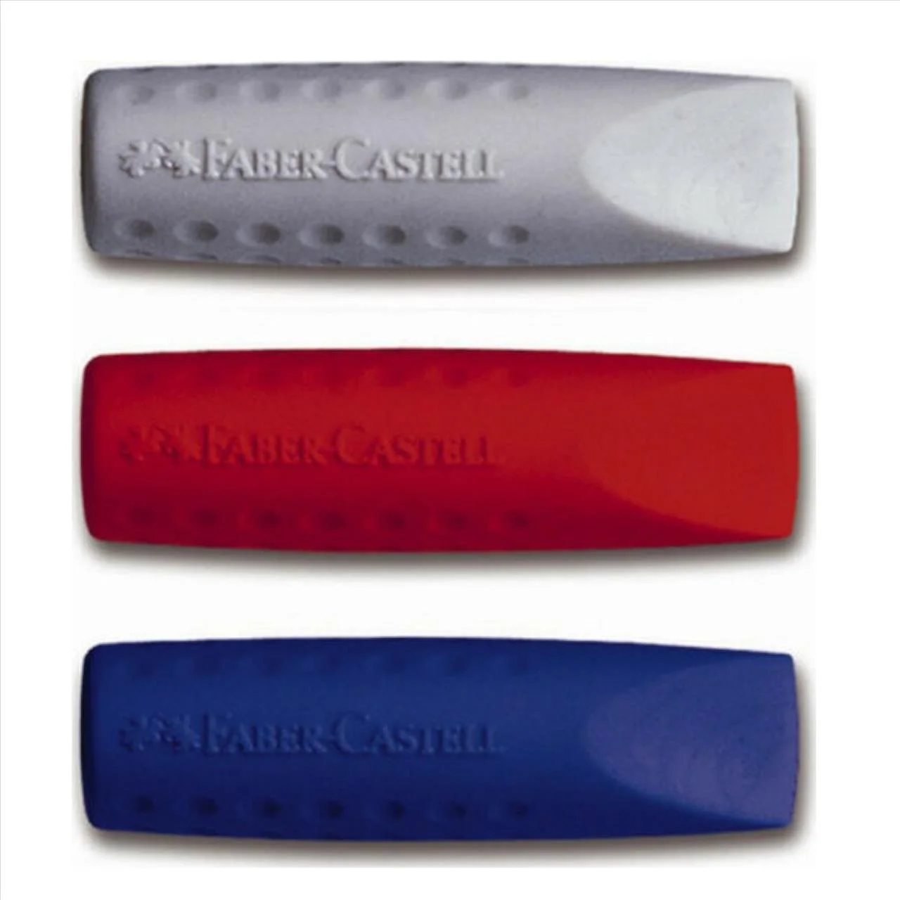 Φωτογραφία προϊόντος: Faber Castell Γόμα Καπάκι GRIP 2001 Red/Blue/Grey 2τεμ. 187001 - 12305891