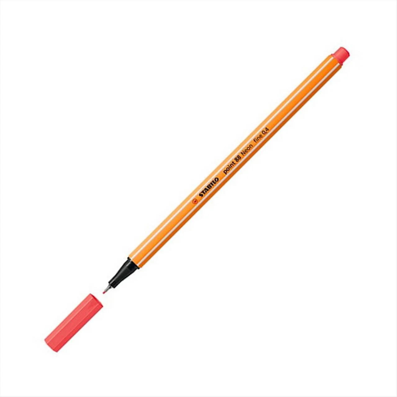 Φωτογραφία προϊόντος: Stabilo Μαρκαδόρος 0,4mm Neon Red - 88/040