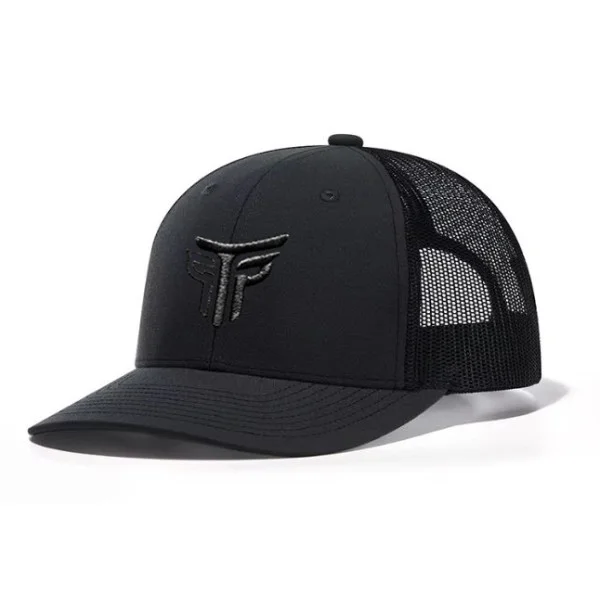 Φωτογραφία προϊόντος: Καπέλο Jockey Trucker Logo Takeposition, χρώμα Cookie/ Μαύρο, 6 Panel Unisex Μαύρο 56-58cm