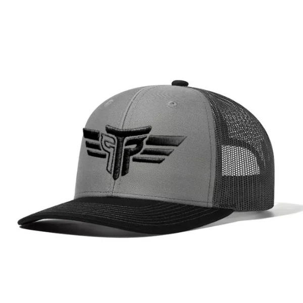 Φωτογραφία προϊόντος: Καπέλο Jockey Trucker 3D Κέντημα Logo Takeposition, χρώμα Μαύρο/ Γκρι/ Κάρμπον, 6 Panel Unisex Μαύρο 56-58cm