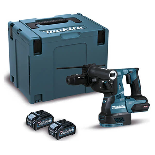 Φωτογραφία προϊόντος: MAKITA HR002GM202 Πιστολέτο SDS-PLUS Περιστροφικό Σκαπτικό 40V με 2 Μπαταρίες 4Ah και Φορτιστή