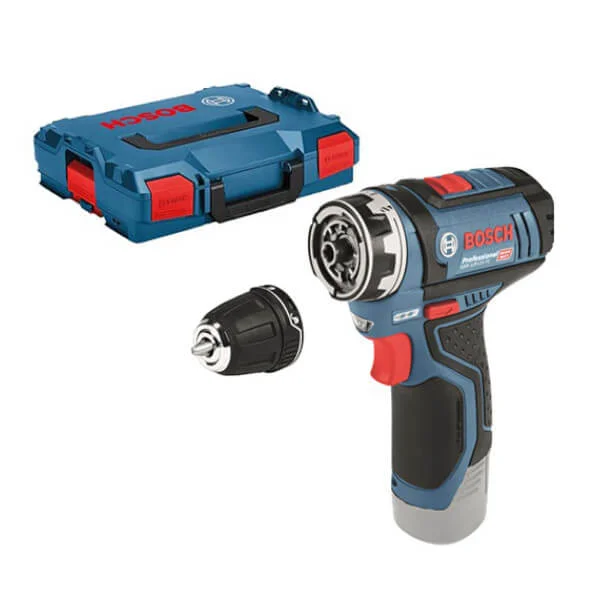 Φωτογραφία προϊόντος: BOSCH GSR 12V-15 FC Δραπανοκατσάβιδο Μπαταρίας 12V σε L-Boxx Χωρίς Μπαταρία + Φορτιστή SOLO (06019F6002)