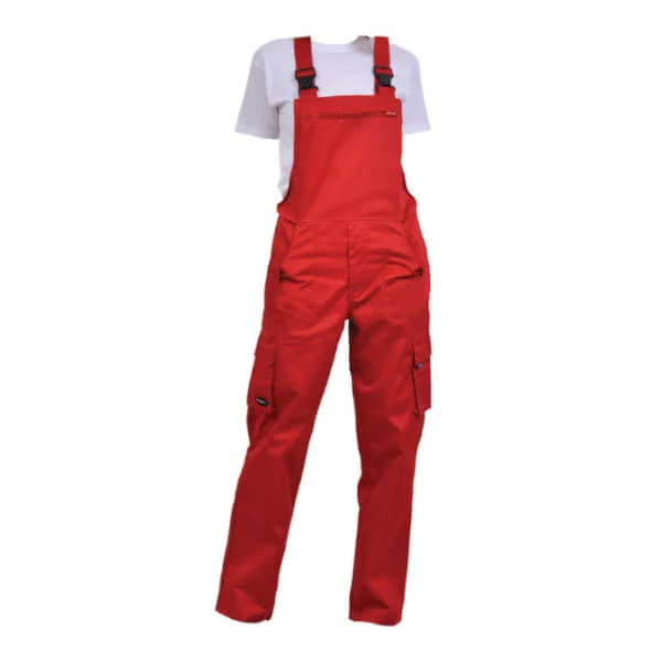 Φωτογραφία προϊόντος: Ergo Safety ERGOLINE 5113-440 Φόρμα Εργασίας με Τιράντα Κόκκινη