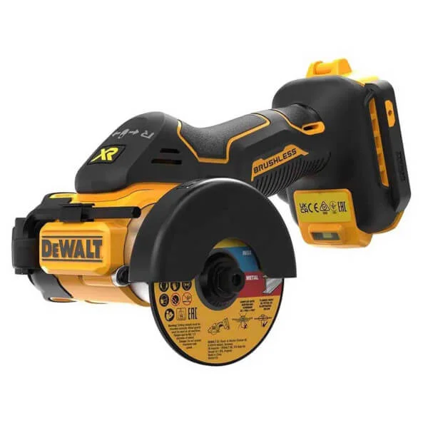 Φωτογραφία προϊόντος: DEWALT DCS438N Γωνιακός Τροχός Μπαταρίας 18V 76mm Brushless Χωρίς Μπαταρία και Φορτιστή SOLO